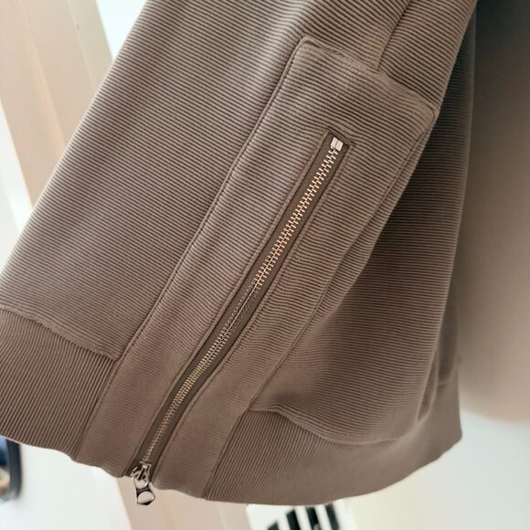 Varley Mae Boyfriend Sweat, Charcoal Grey, Size XS - Picture 3 of 6